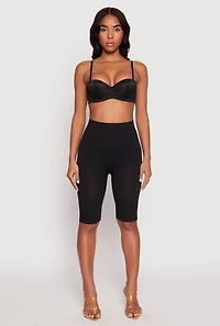 Floral Lace Convertible Push Up Balconette Bra