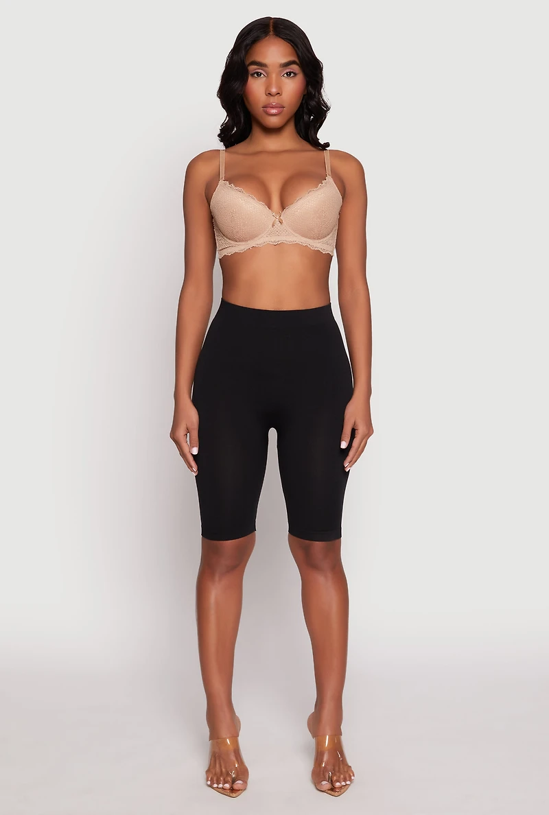 Lace Convertible Plunge Bra