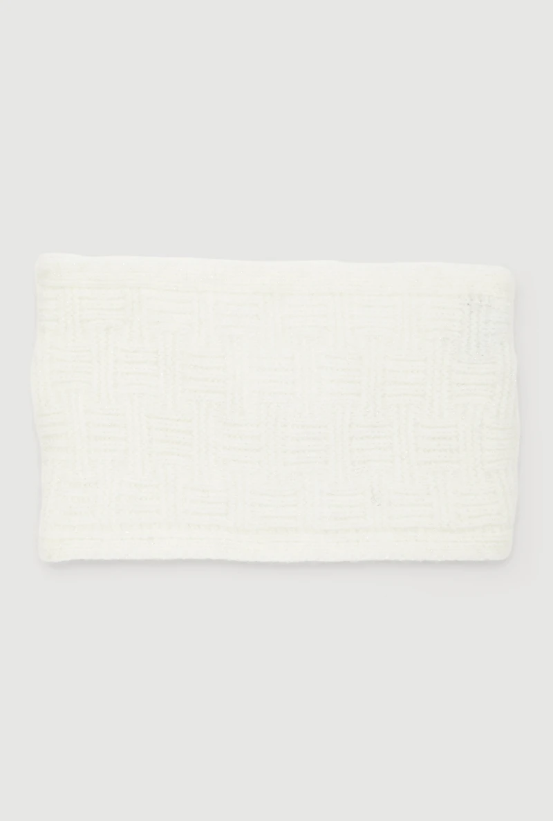 Lurex Knot Front Head Wrap