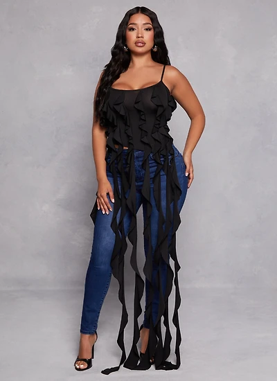 Ruffle Fringe Cami