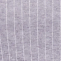 Plus Pinstripe Pocket Detail Strapless Mini Dress