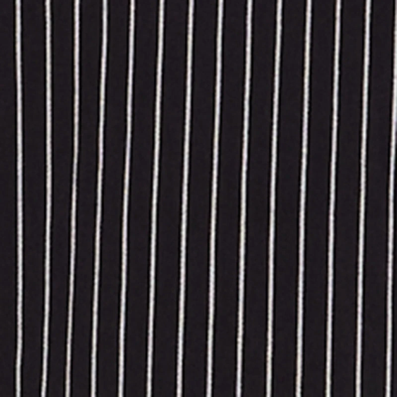 Plus Pinstripe Lace Detail Mini Skater Dress