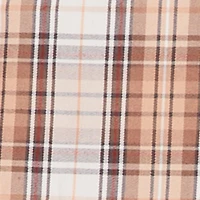 Plus Plaid Strapless Skater Dress