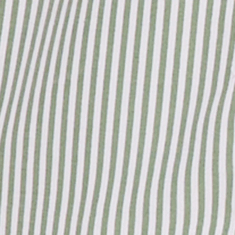 Pinstripe Satin Bow Poplin Shirt