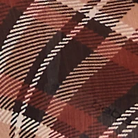 Long Sleeve Plaid Button Front Shirt