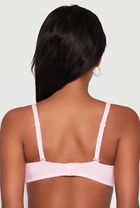 Womens Cropped Rhinestone Bustier Top, Pink, Size S