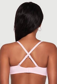 Womens Cropped Rhinestone Bustier Top, Pink, Size S