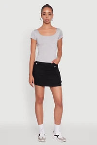 Daisy Classic Fit Scoop Neck Short Sleeve T-Shirt