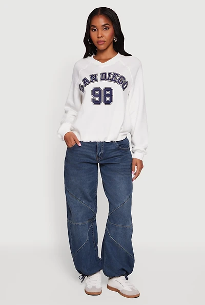 San Diego 98 Graphic Fleece Pullover Sweatshirt