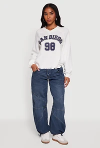 San Diego 98 Graphic Fleece Pullover Sweatshirt