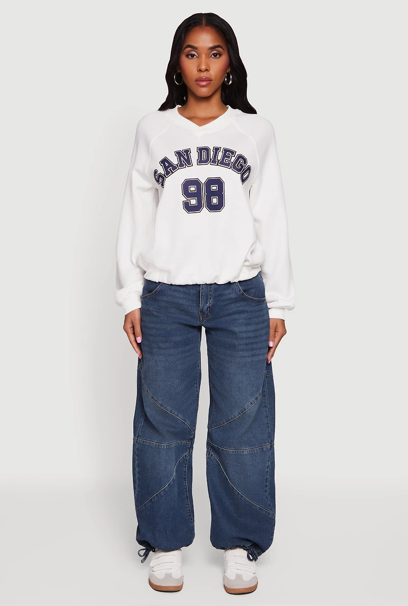 San Diego 98 Graphic Fleece Pullover Sweatshirt