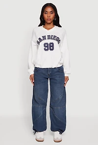 San Diego 98 Graphic Fleece Pullover Sweatshirt