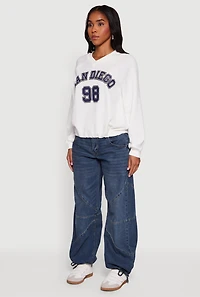 San Diego 98 Graphic Fleece Pullover Sweatshirt