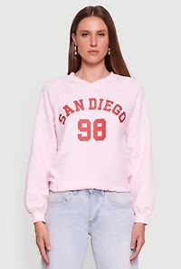 San Diego 98 Graphic Fleece Pullover Sweatshirt