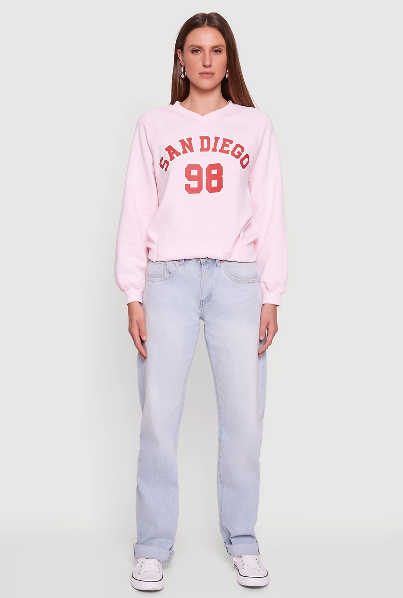 San Diego 98 Graphic Fleece Pullover Sweatshirt