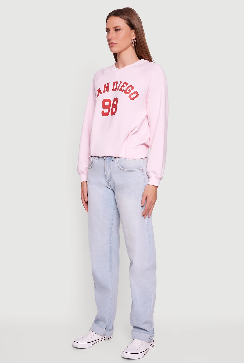 San Diego 98 Graphic Fleece Pullover Sweatshirt