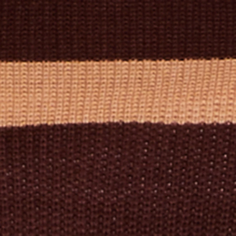 Striped Long Sleeve Crew Neck Sweater