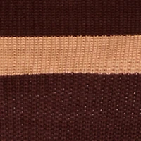 Striped Long Sleeve Crew Neck Sweater