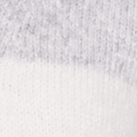 Striped Marled Brushed Knit Duster