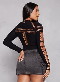 Laser Cut Seamless Bodysuit
