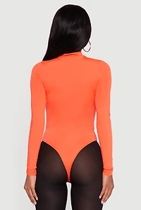 Long Sleeve Mock Neck Bodysuit