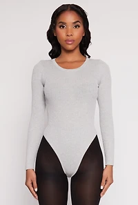 Daisy Ribbed Knit Bodysuit