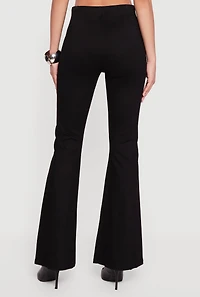 Ponte Pull On Flare Pants