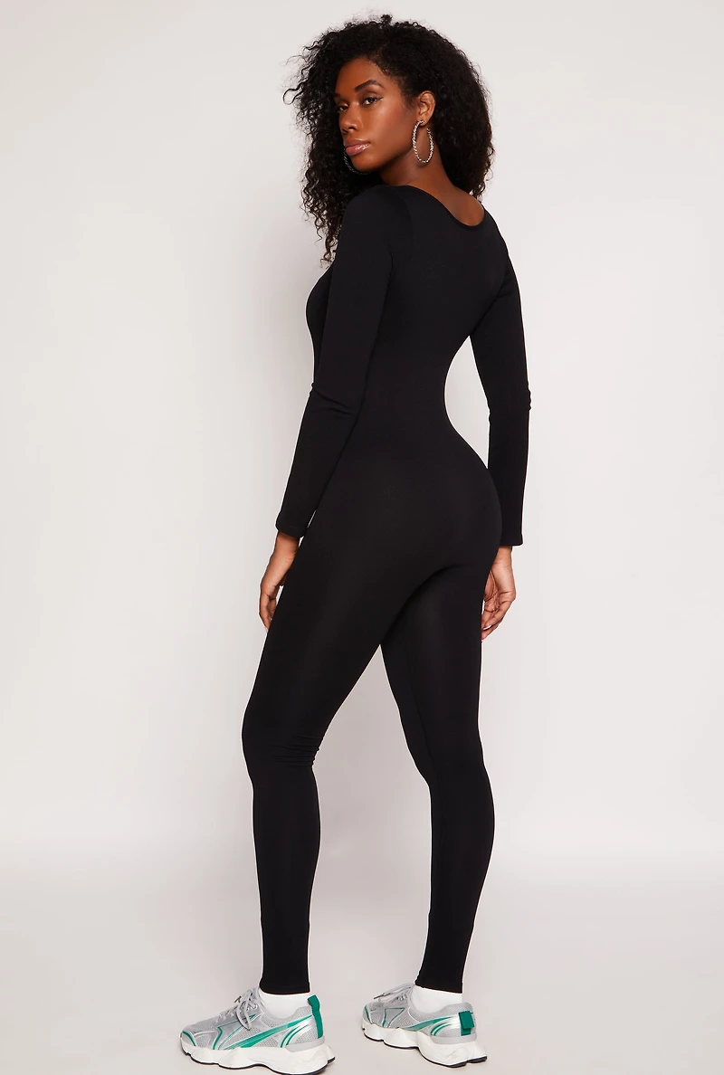 Seamless Long Sleeve Catsuit
