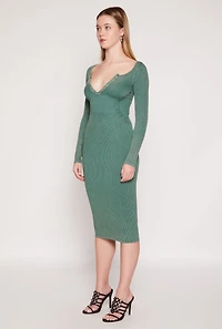 Womens Daisy Acid Wash Grommet Notch Neck Dress,
