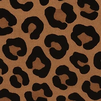 Leopard Velvet Burnout Strapless Tiered Mini Dress