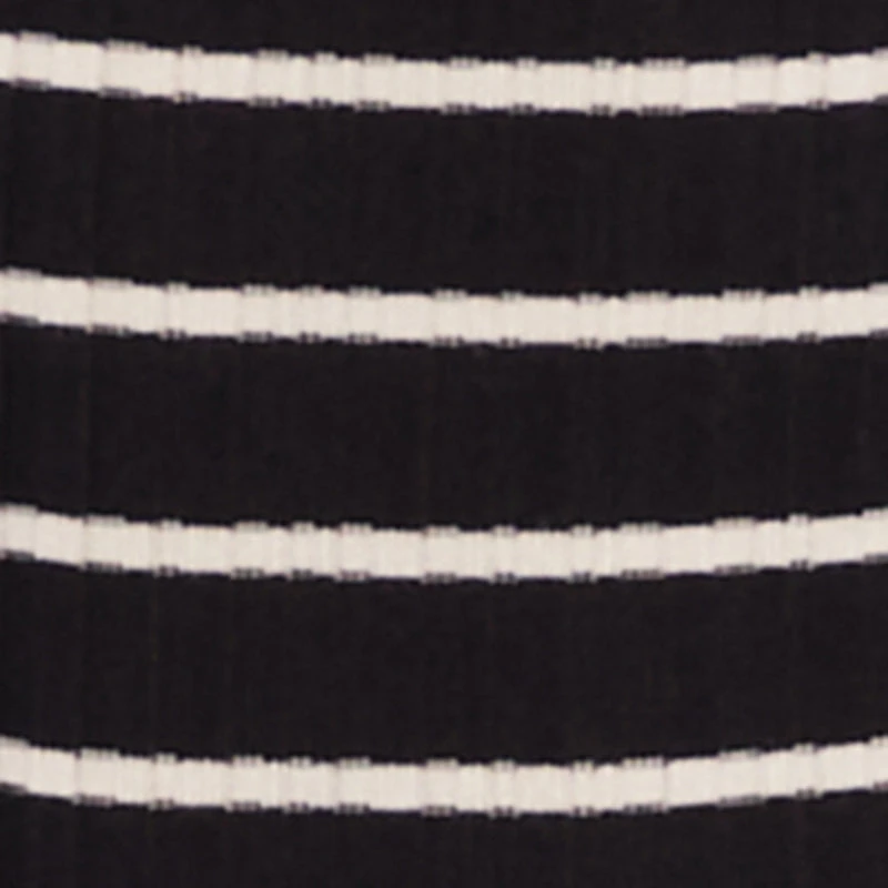 Striped Fold Over Off the Shoulder Bodycon Dress