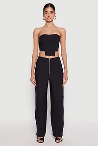 Hyperstretch Zip Front Pants