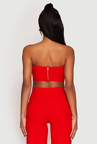 Hyperstretch Strapless Bustier Top