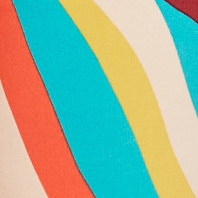 Color Blocked Button Front Cap Sleeve Cropped Jacket