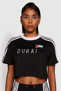 Graphic Cropped Soccer Jersey
