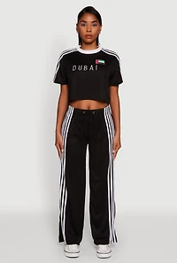 Graphic Cropped Soccer Jersey