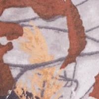 Hunter Camo Cropped Pullover Hoodie