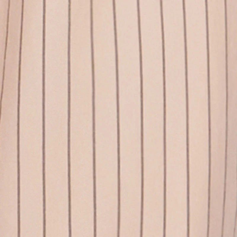 Metallic Button Front Pinstripe Blazer Vest