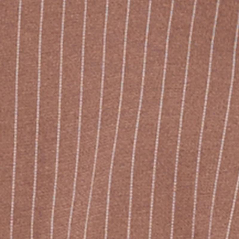 Pinstripe Ponte Layered Look Crop Top