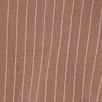 Pinstripe Ponte Layered Look Crop Top