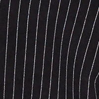 Pinstripe Ponte Side Stripe Pull On Pants