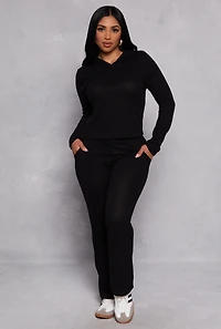 French Terry Flare Pants