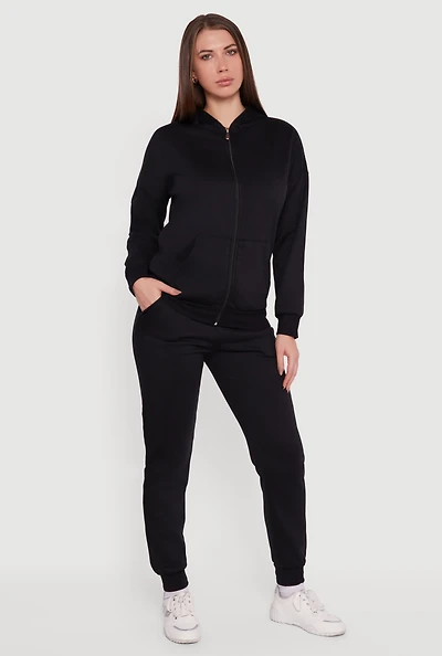 Womens Drawstring Waist Slim Fit Joggers,