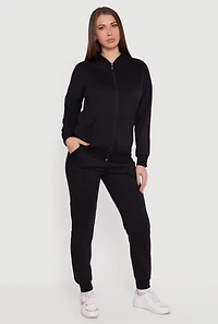 Drawstring Waist Slim Fit Joggers