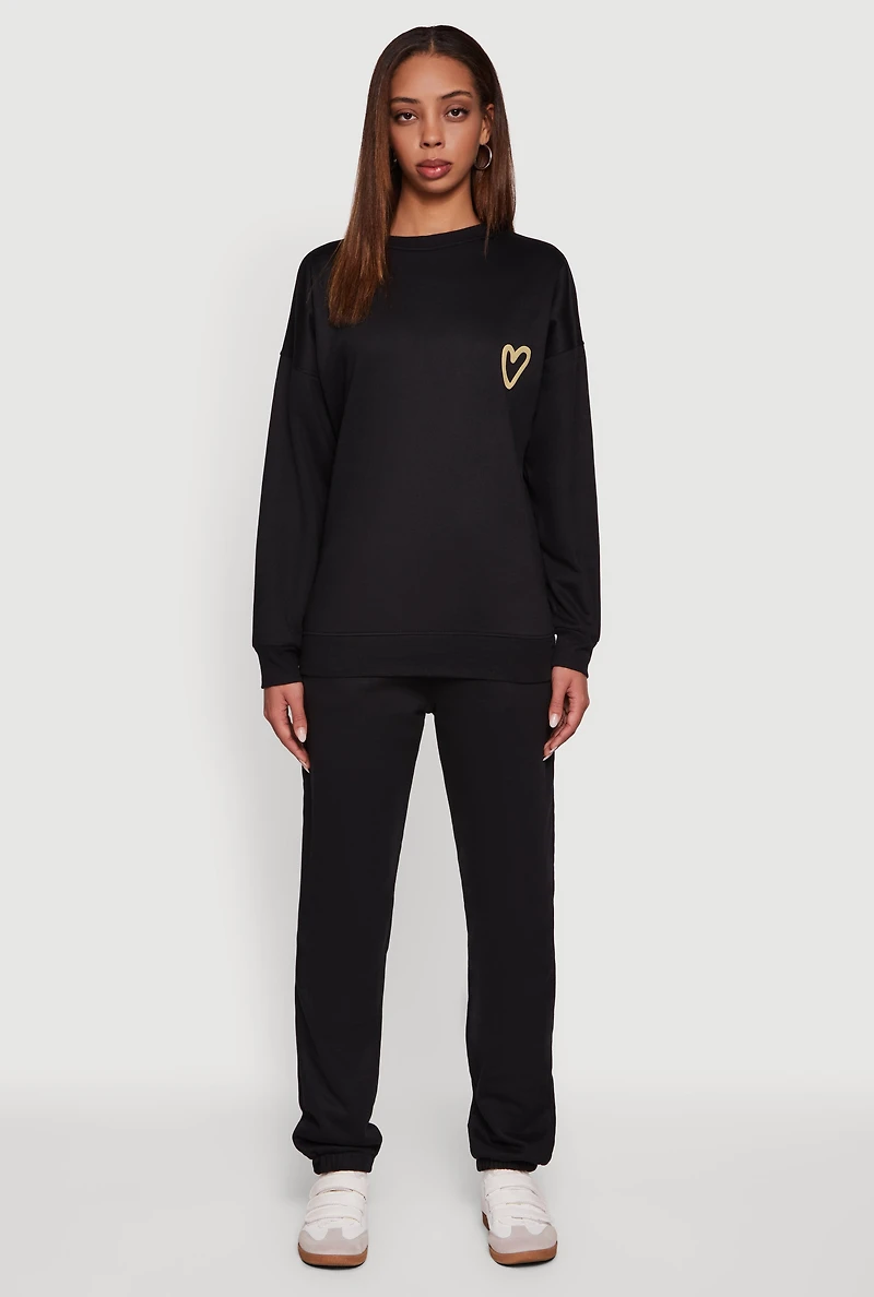 Good Vibes Only Crew Neck Sweatshirt