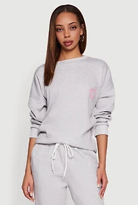 Good Vibes Only Crew Neck Sweatshirt