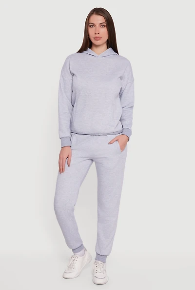 Elastic Waist Pull On Slim Fit Joggers