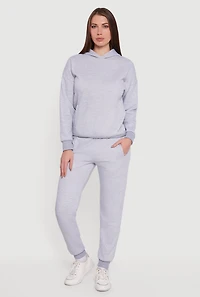 Elastic Waist Pull On Slim Fit Joggers