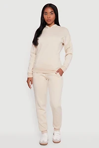 Elastic Waist Pull On Slim Fit Joggers
