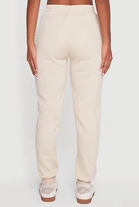 Elastic Waist Pull On Slim Fit Joggers